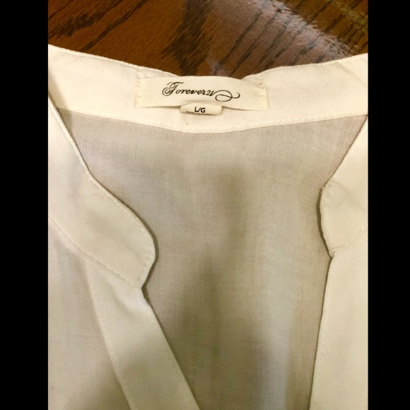 Forever 21 button down tunic - Picture 2 of 2